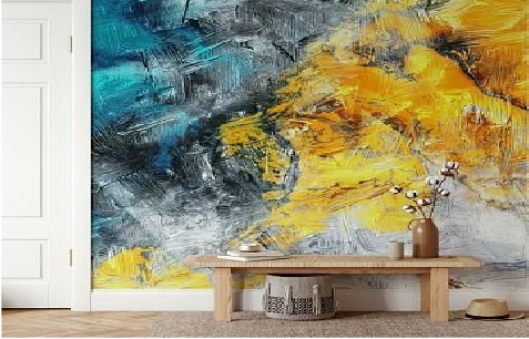 扶风墙面油画如何保养？