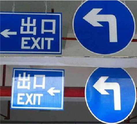 扶风在日常生活中如何区分标识与标牌？