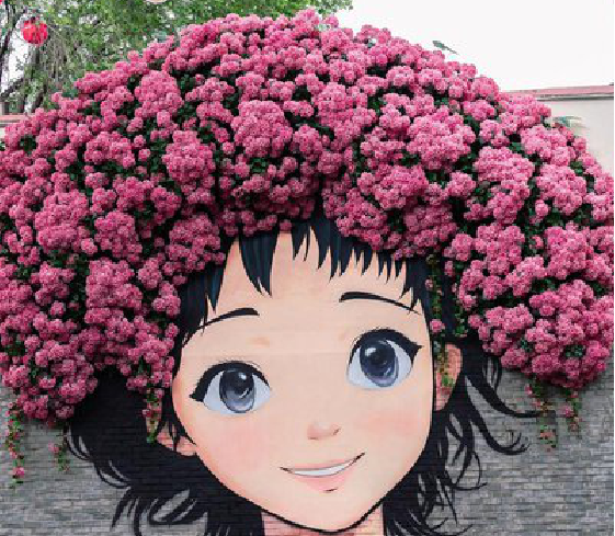 扶风墙体彩绘-网红墙打卡