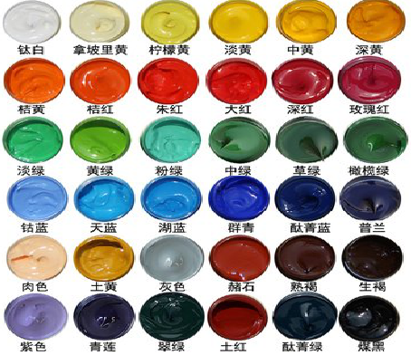 扶风墙绘颜色的选择有讲究。