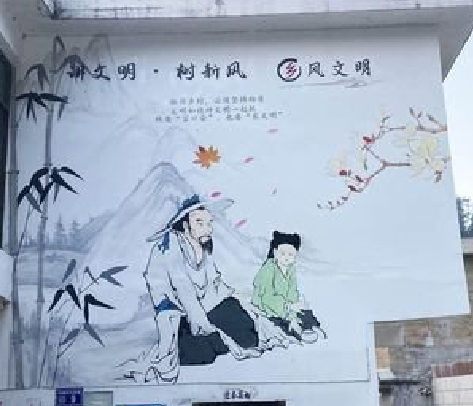 扶风分享几个墙绘保养知识。