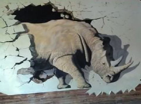 扶风在墙绘中，如何绘制3D效果？