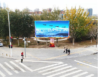 扶风户外大屏广告投放要点。